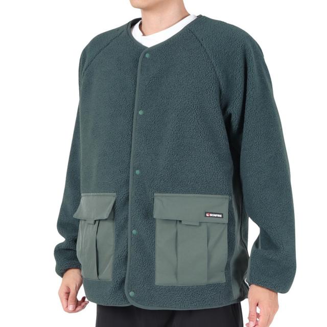 BonFire(ボンファイアー)KERF シェルパジャケット 50BNF3FEG2284 GRN(Men’s)