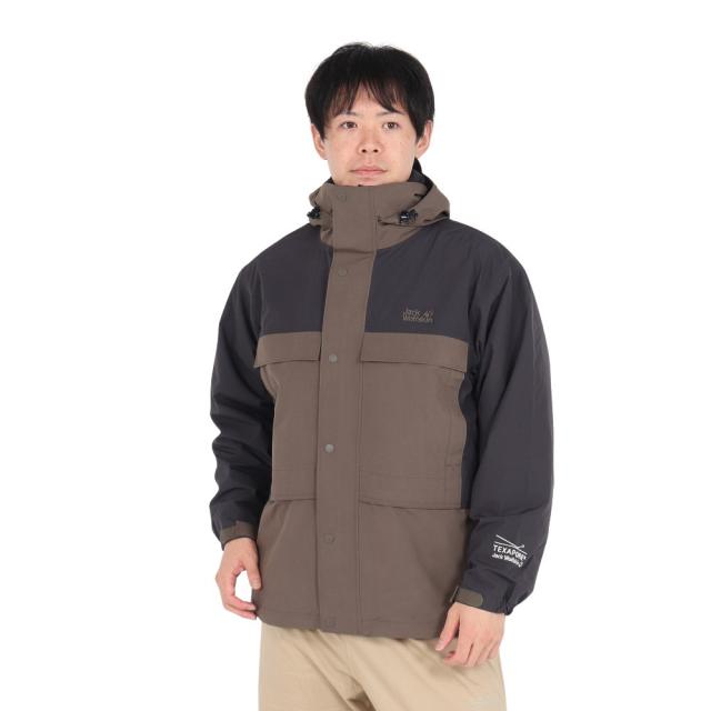 ジャックウルフスキン(JackWolfskin)アウター コネマラ 3IN1 ジャケット A63193-5719 ブラウン 3…