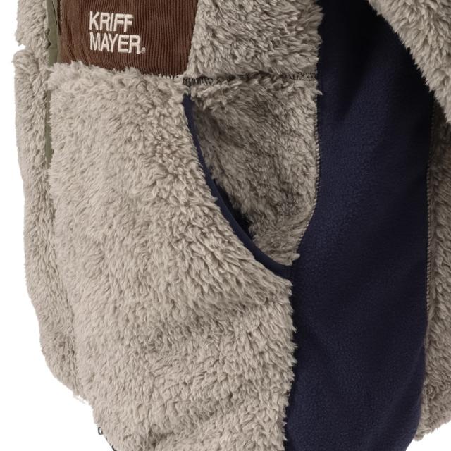 クリフメイヤー(KRIFF MAYER)シャギーボア ジャケット 2514400:15:GRAY(Men’s)