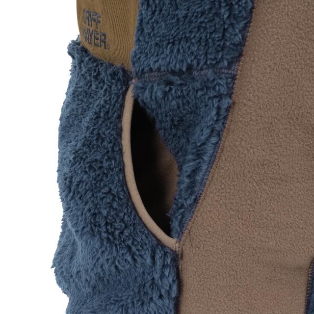 クリフメイヤー(KRIFF MAYER)シャギーボアジャケット 2514400:79:NAVY(Men’s)