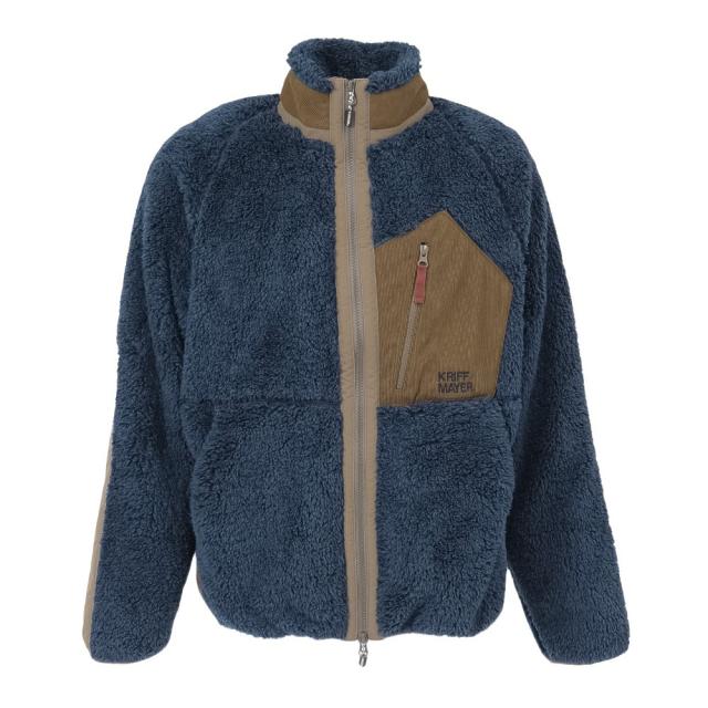 クリフメイヤー(KRIFF MAYER)シャギーボアジャケット 2514400:79:NAVY(Men’s)