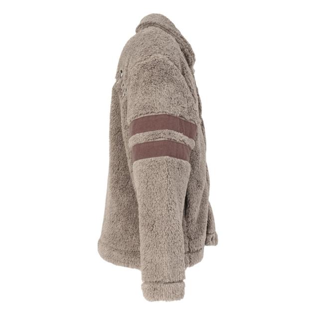 クリフメイヤー(KRIFF MAYER)シャギーボアレタードジャケット 2514401:15:GRAY(Men’s、Lady’…