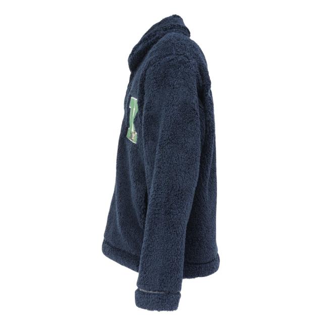 クリフメイヤー(KRIFF MAYER)シャギーボアレタードジャケット 2514401:79:NAVY(Men’s、Lady’…