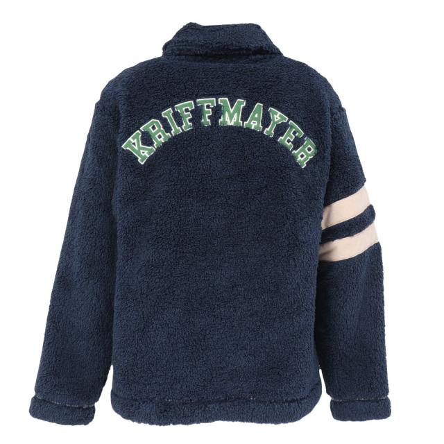 クリフメイヤー(KRIFF MAYER)シャギーボアレタードジャケット 2514401:79:NAVY(Men’s、Lady’…
