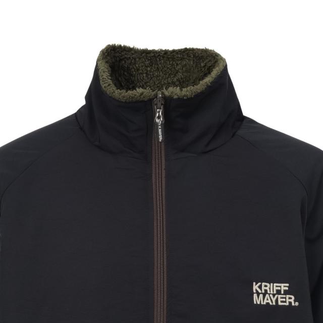 クリフメイヤー(KRIFF MAYER)ひっくりスタンドジャケット 2514404:19:BLACK(Men’s)