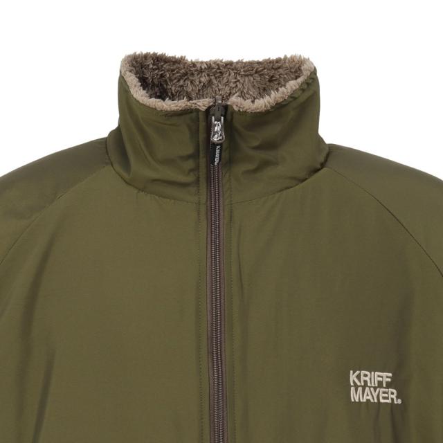 クリフメイヤー(KRIFF MAYER)ひっくりスタンドジャケット 2514404:68:OLIVE(Men’s)
