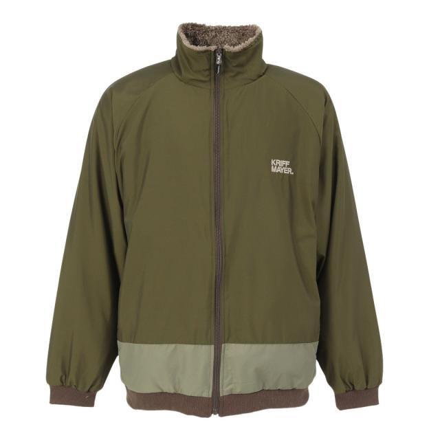 クリフメイヤー(KRIFF MAYER)ひっくりスタンドジャケット 2514404:68:OLIVE(Men’s)