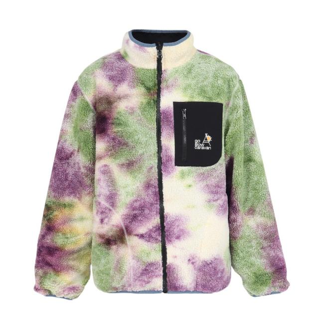 ゴースローキャラバン(GOSLOWCARAVAN)ボア×ナイロン リバーシブルジャケット 350234 総柄2(Men’s、L…