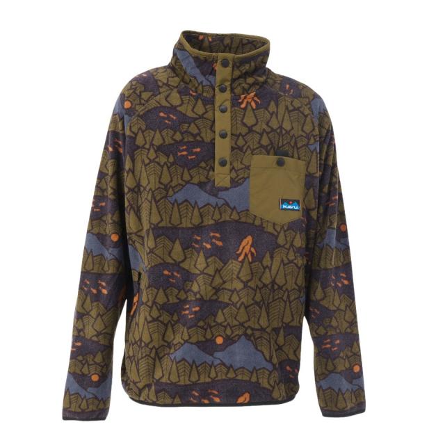 【ポイント5％！8/3 21:00〜22:59限定】KAVU(KAVU)ティーナウェイ フリース プルオーバー 19810361サスカッチナイト(Men’s)