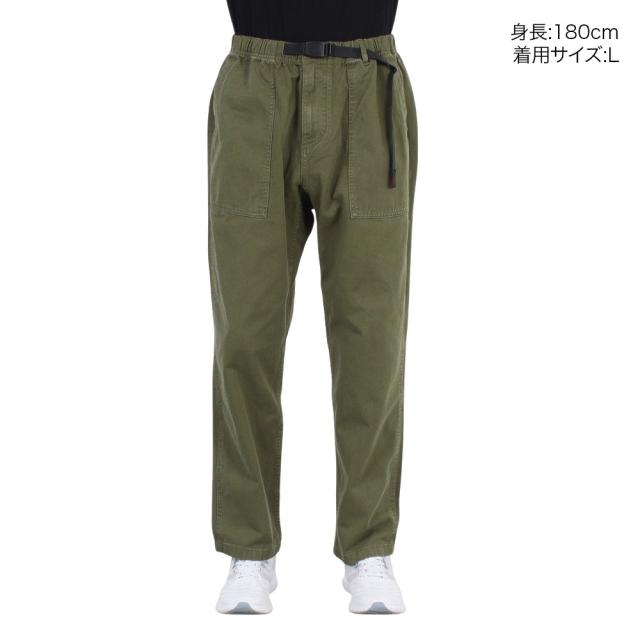 【ポイント5％！5/3 21:00〜22:59限定】グラミチ(Gramicci)ルーズテーパードリッジパンツg114-OGT-OLIVE(Men’s)_1