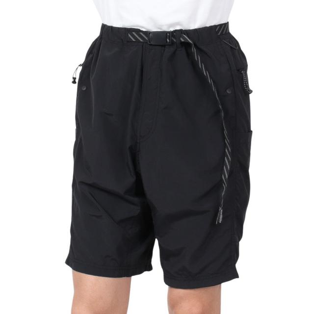 【ポイント5％！5/3 21:00〜22:59限定】ワイルドシングス(WILD THINGS)キャリー ショートパンツ WT24011AD-BLACK(Men’s)