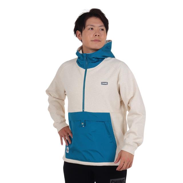 チャムス(CHUMS)ロゴナイロンコンビフーディ パーカー CH00-1402-W003 トレーナー スウェット(Men’s)