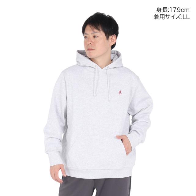 グラミチ(Gramicci)ワンポイント フーディー スウェットシャツ G303-FT-GREY HEATHER パーカー(M…_1