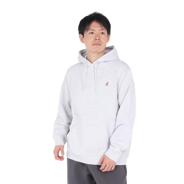 グラミチ(Gramicci)ワンポイント フーディー スウェットシャツ G303-FT-GREY HEATHER パーカー(M…