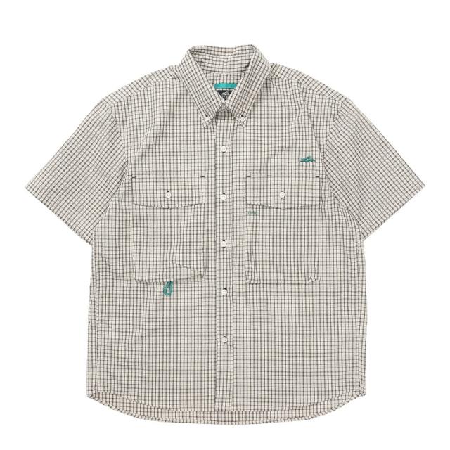 クリフメイヤー(KRIFF MAYER)シアサッカーチェック 半袖シャツ 2555101:8:IVORY(Men’s) 6,952円