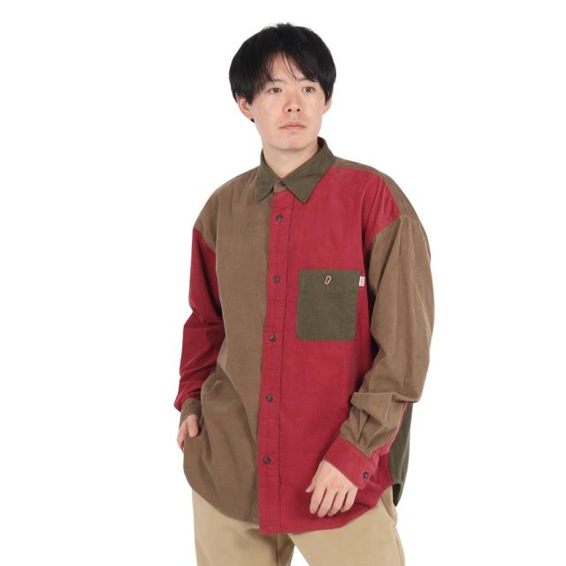 チャムス(CHUMS)オーバーサイズド コーデュロイシャツ 長袖 CH02-1224-C102(Men’s)