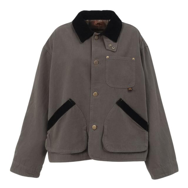 クリフメイヤー(KRIFF MAYER)裏チェックハンティングジャケット W2525118:17:CHARCOAL(Lady’…