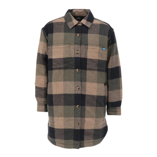 カブー(KAVU)アイビーウッドシャツジャケット 19811530 ティンバーヘイズ(Lady’s)