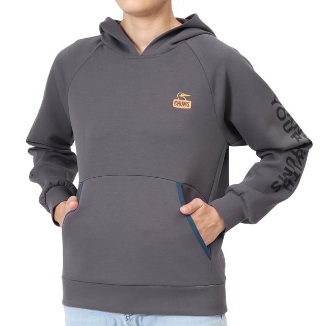 チャムス(CHUMS)スウェット パーカー LB チャムリースポーツ パーカー CH10-1483-G001 グレー プルオー…