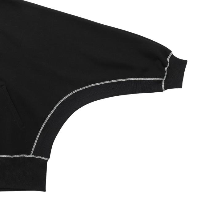 ゴースローキャラバン(GOSLOWCARAVAN)ダンボールニット ドルマントラックジャケット 360202 BLK(Lady…_5