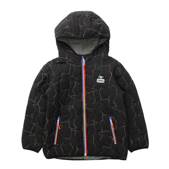 チャムス(CHUMS)キッズ ブービーステッチ パテッドパーカー CH24-1069-K094(Jr)