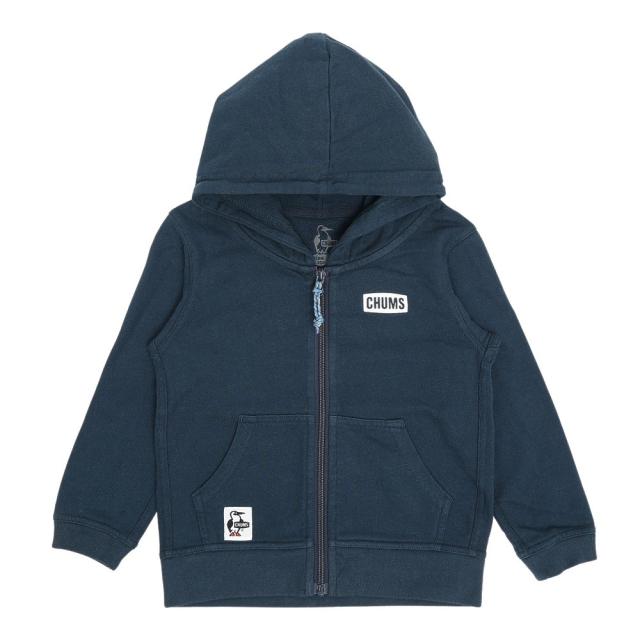 チャムス(CHUMS)ジュニア ループパイルブービーロゴジップパーカー CH20-1088-N001(Jr)