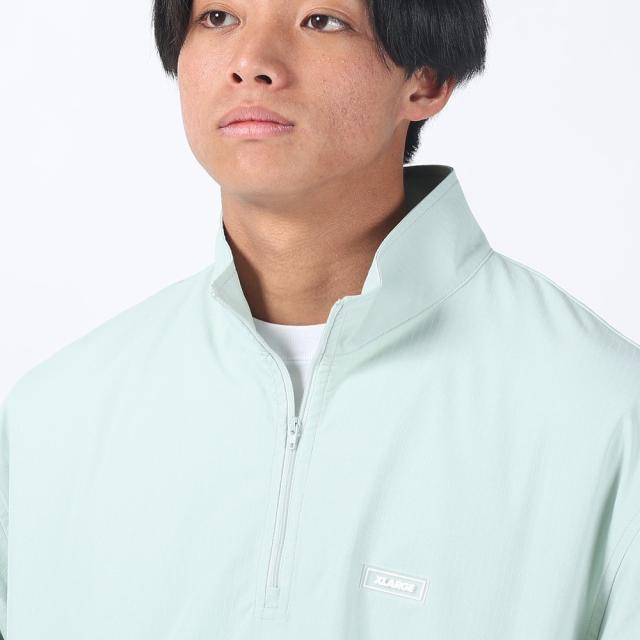 エクストララージ(XLARGE)RIPSTOP ハーフジップアップジャケット