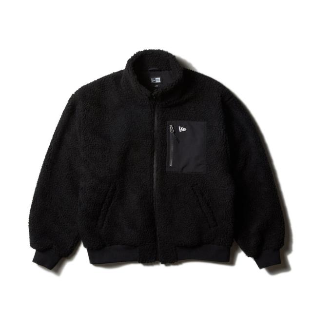 ニューエラ(NEW ERA)ボアブルゾン ボックスロゴ 14324735(Men’s、Lady’s)