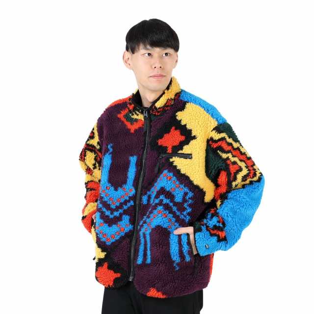オベイ(OBEY)MOROCCAN RUG SHERPA ジャケット 121800575MUL(Men’s)の通販は