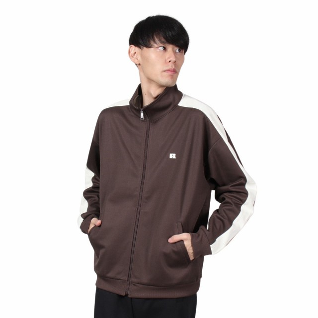 ラッセル(RUSSELL)ワンポイント トラックジャケット RBM24F0002 BRN(Men’s)