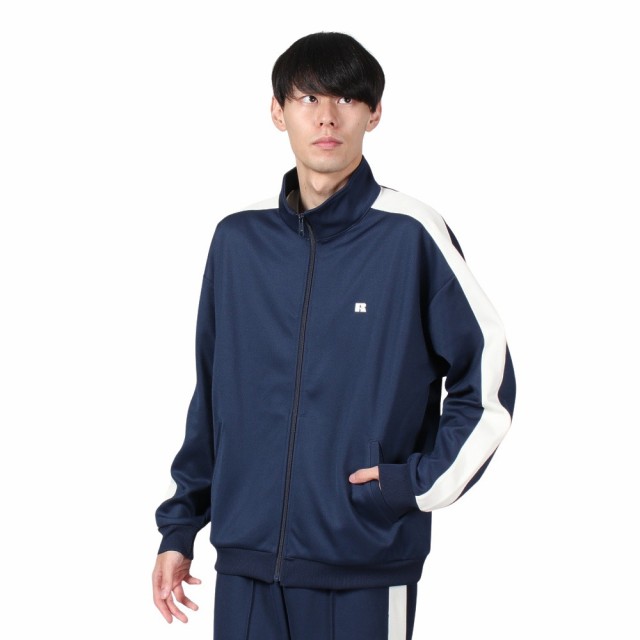 ラッセル(RUSSELL)ワンポイント トラックジャケット RBM24F0002 NVY(Men’s)