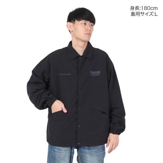 マンハッタンポーテージ(ManhattanPortage)コーチ ジャケット THRASHER 24FW-MP-M589 BL…_1
