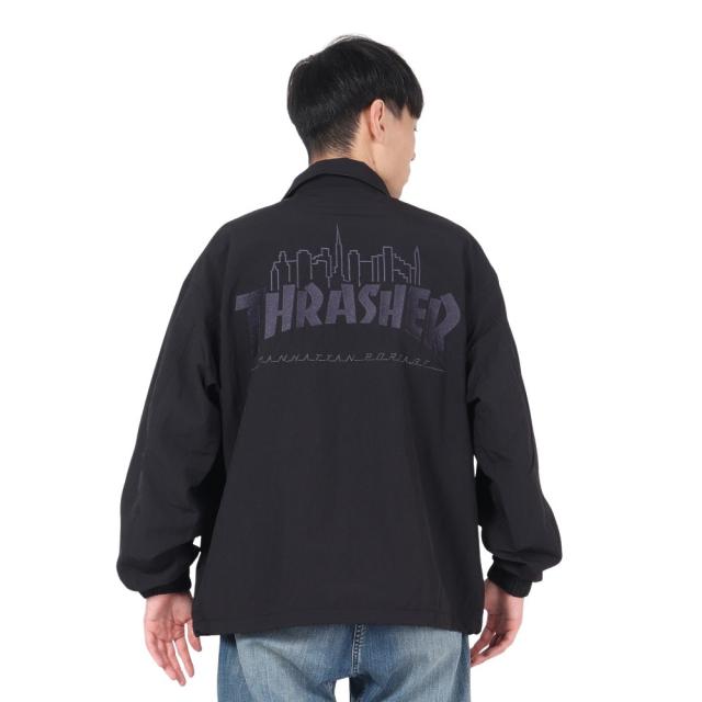 マンハッタンポーテージ(ManhattanPortage)コーチ ジャケット THRASHER 24FW-MP-M589 BL…_3