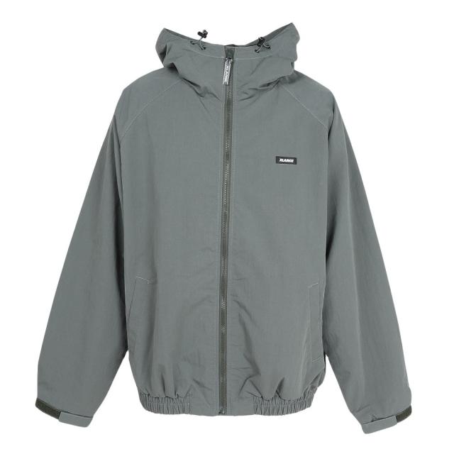 エクストララージ(XLARGE)ラグラン フーデッド ジャケット 101253021004-OLIVE(Men’s)