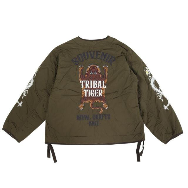 クリフメイヤー(KRIFF MAYER)スーベニア刺繍キルトジャケット 2415104:68:OLIVE(Men’s)