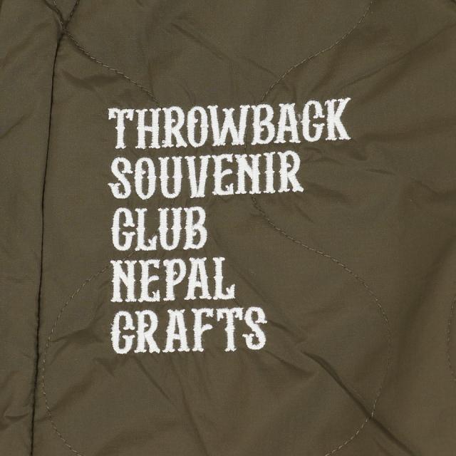 クリフメイヤー(KRIFF MAYER)スーベニア刺繍キルトジャケット 2415104:68:OLIVE(Men’s)