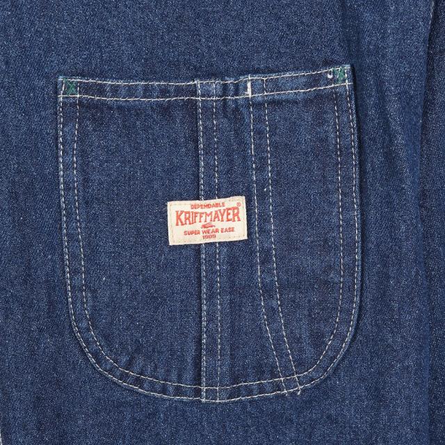 クリフメイヤー(KRIFF MAYER)裏フリースカバーオールジャケット 2515107:72:D/BLUE(Men’s、La…