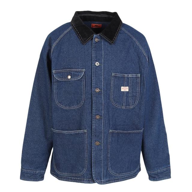 クリフメイヤー(KRIFF MAYER)裏フリースカバーオールジャケット 2515107:72:D/BLUE(Men’s、La…