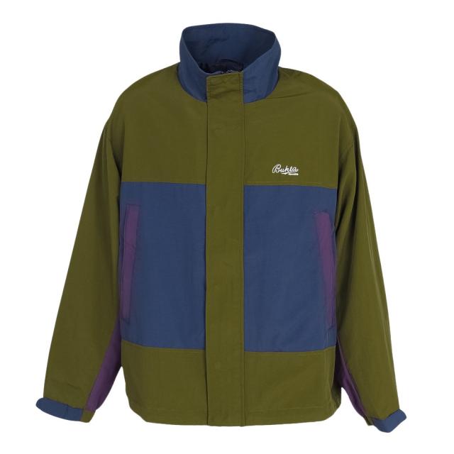 バクタ(BUKTA)レトロナイロンスタンド ジャケット BU2525131:66:D/GREEN(Men’s)