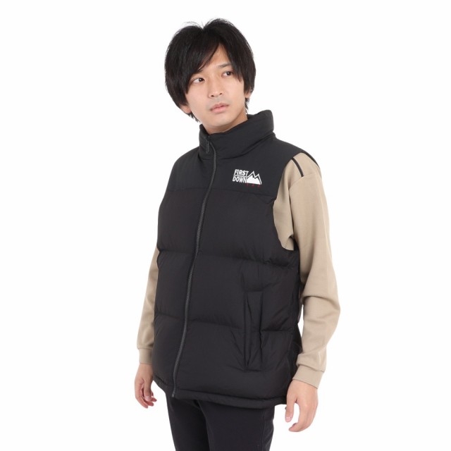 ファーストダウン(FIRSTDOWN)バブルダウンベスト マイクロフト F542002 BLK(Men’s)の通販は