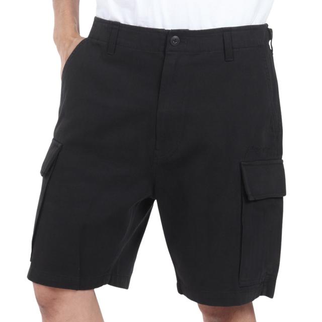 エクストララージ(XLARGE)EMBROIDERED ロゴ カーゴ ショートパンツ 101242031014-BLACK(M…