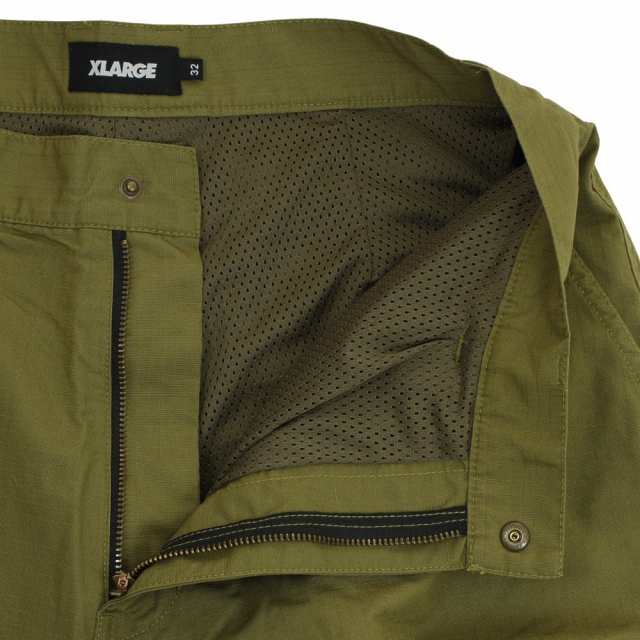 エクストララージ(XLARGE)MILITARY RIPSTOP パンツ 101221031008-OLIVE