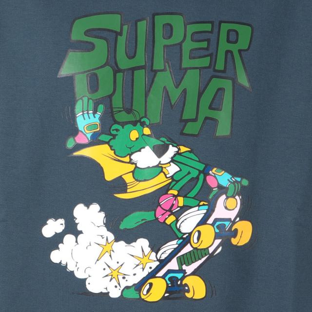 PUMA SS ラッツオ長袖スウェットL 水色 PUMA SS ラッツオ長袖スウェットL 水色 PUMA SS ラッツオ長袖