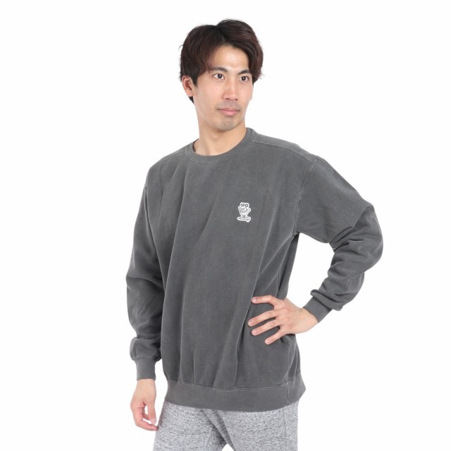 IPD(IPD)EMBROIDERED クルーネックトレーナー IPDSWSE-704-C.GRY(Men’s)