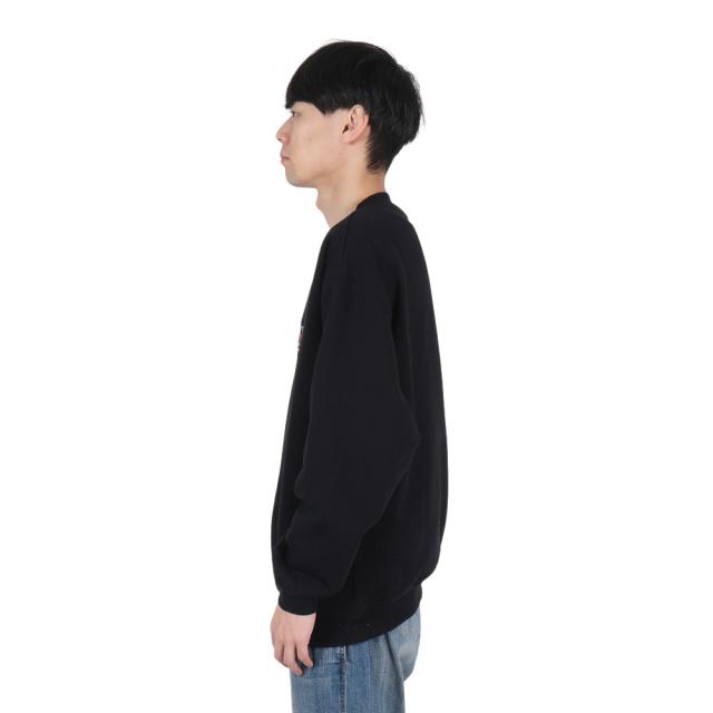 エクストララージ(XLARGE)ODD MOTIFS クルーネック スウェットシャツ 101244012002-BLACK(M…_2