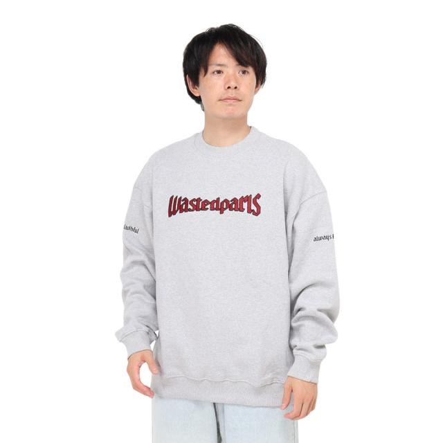 WASTED PARIS(WASTED PARIS)UNITED クルーネック スウェットシャツ 2421-07213-021…