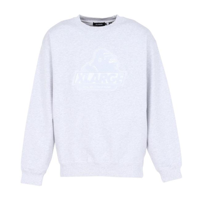 エクストララージ(XLARGE)OLD OG クルーネック スウェットシャツ 101253012002-ASH(Men’s)