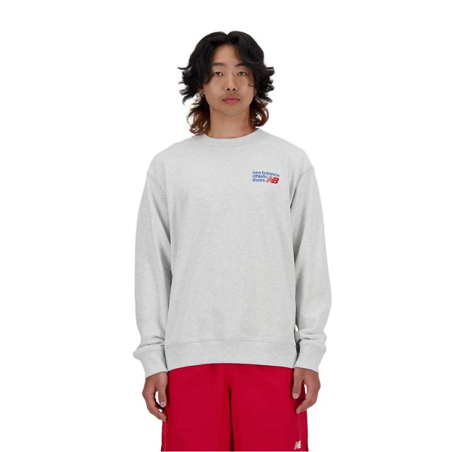 ニューバランス(new balance)アスレチックス プレミアムロゴスウェットクルーネックシャツ MT41547AHH(Me…