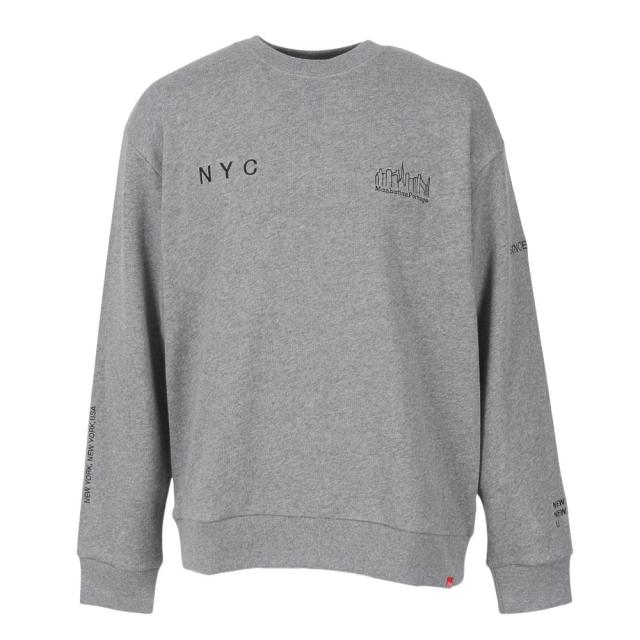 【ポイント10％！】マンハッタンポーテージ(ManhattanPortage)スウェットトレーナー MP-M598 H.GRY(Men’s)