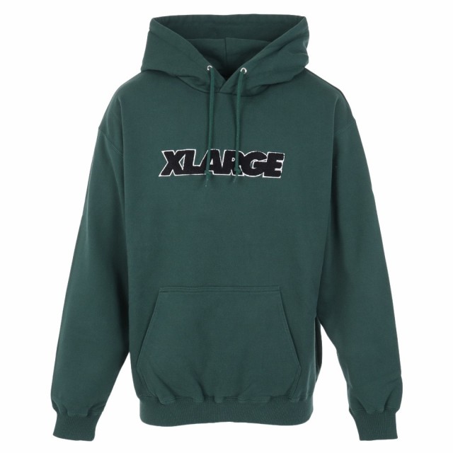 エクストララージ(XLARGE)パーカー メンズ STANDARD ロゴ スウェットシャツ 101233012007-GRE…